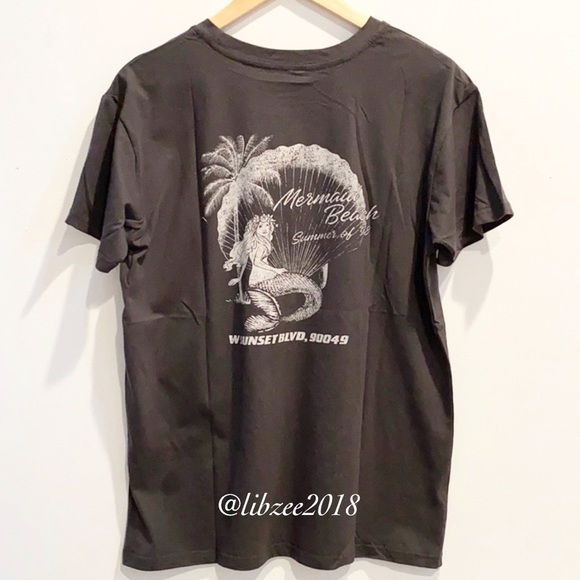 Mermaid Beach Eagle Island Boho Graphic Tee - Picture 12 of 12